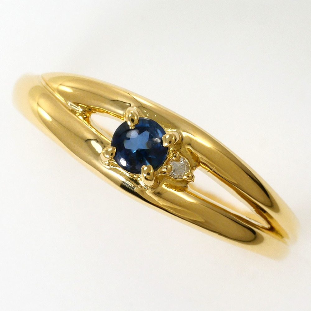 VINTAGE 18k Gold Diamond Ring